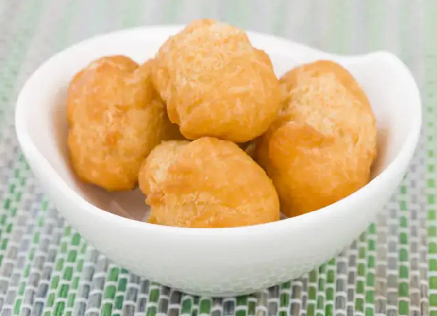 Beignets de pommes de terre et maïs