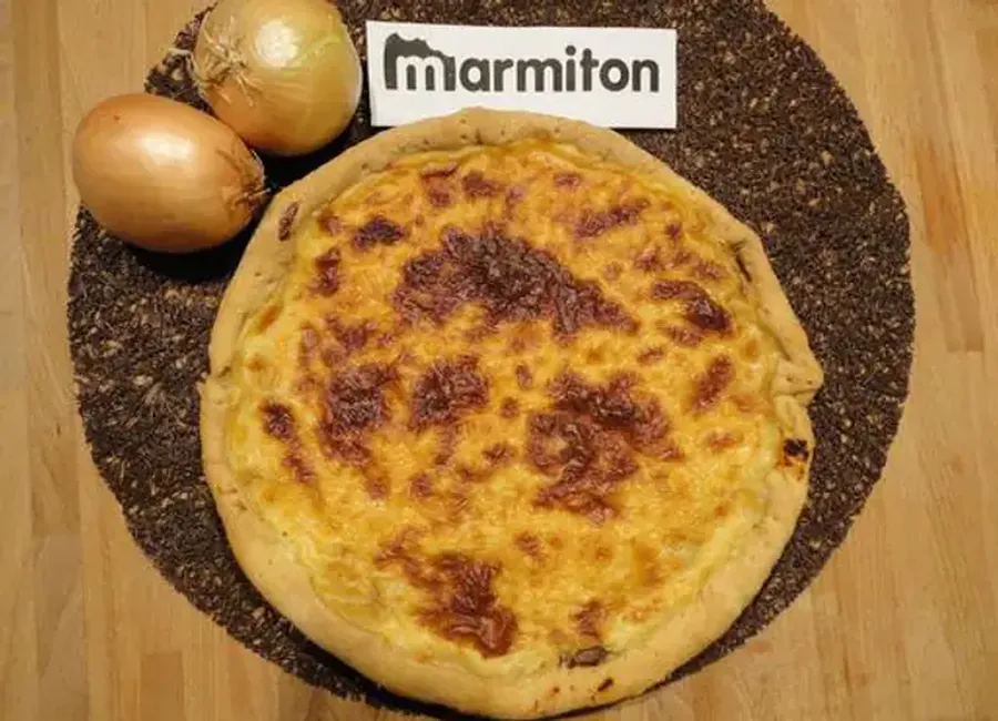 Tarte aux oignons