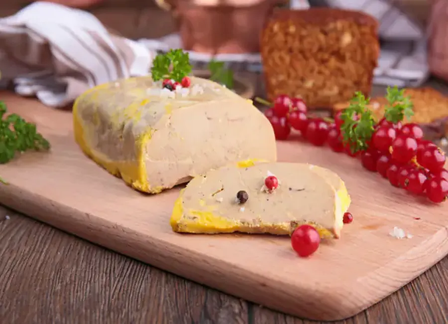 Foie gras plein d'arôme