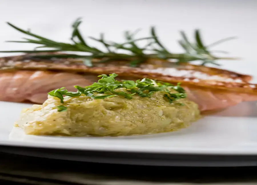 Purée de courgettes parfumée aux épices
