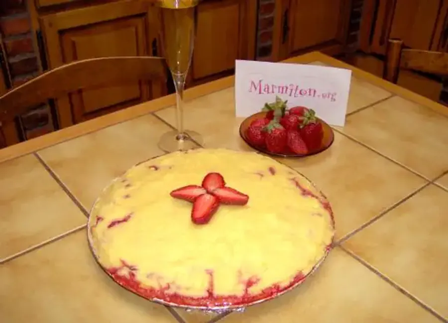 Tarte aux fraises gourmande