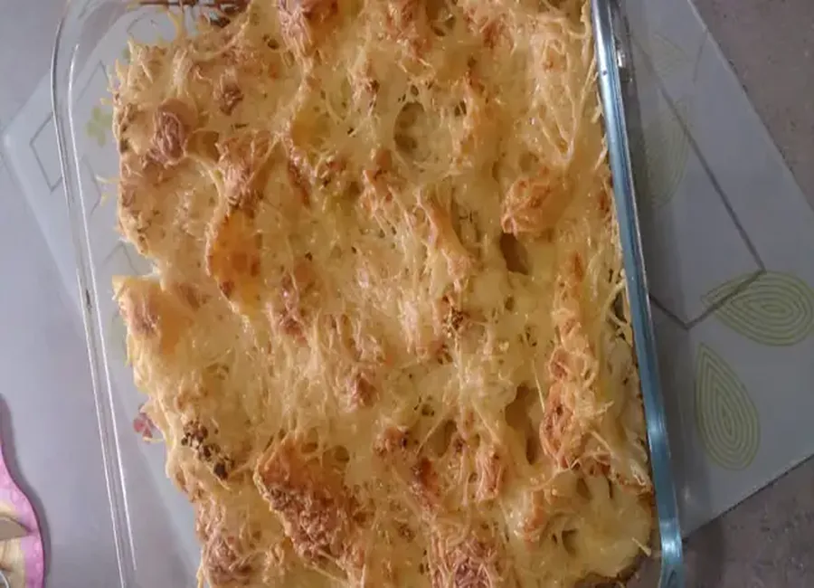 Gratin de chou fleur et pommes de terre sauce parmesan