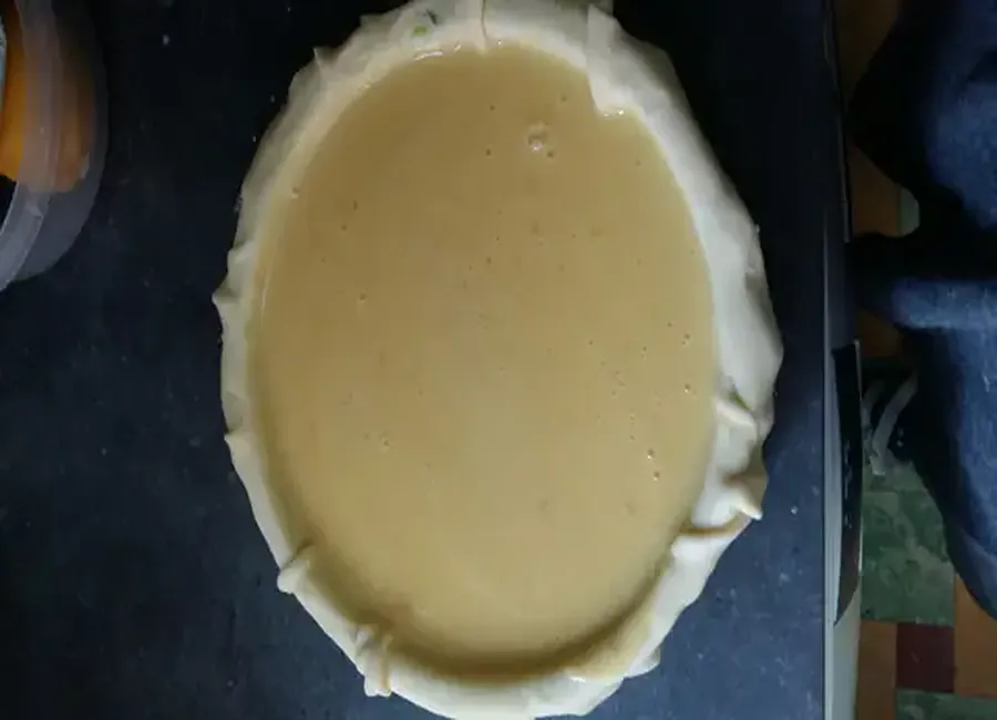 Tarte à la crème pâtissière