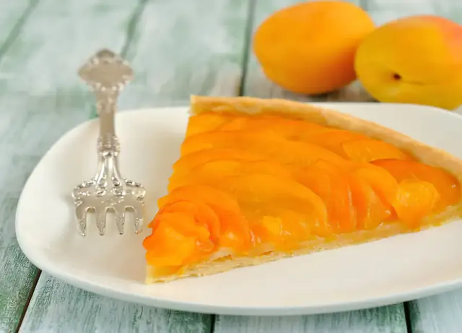 Tarte fine à l'abricot