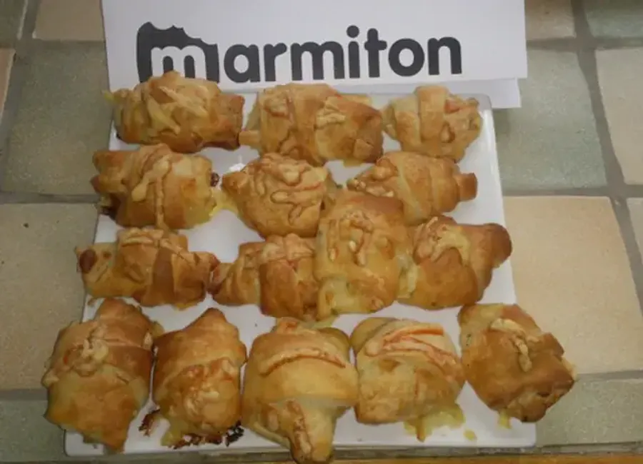 Mini croissants à la noix de pétoncle