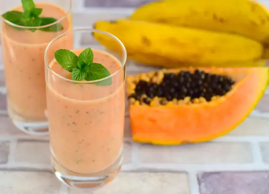 Jus de papaye maison