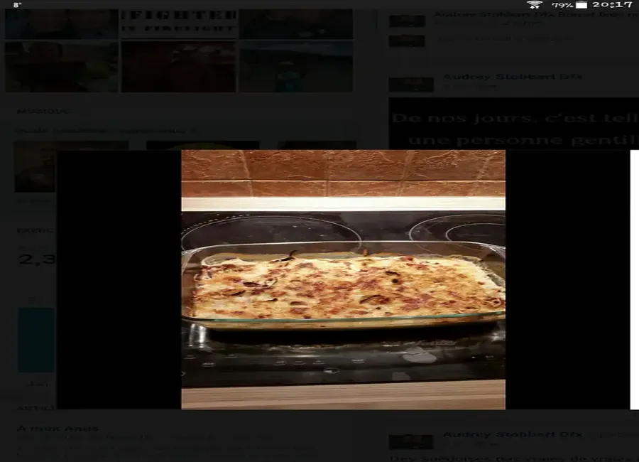 Gratin de complet au chou-fleur