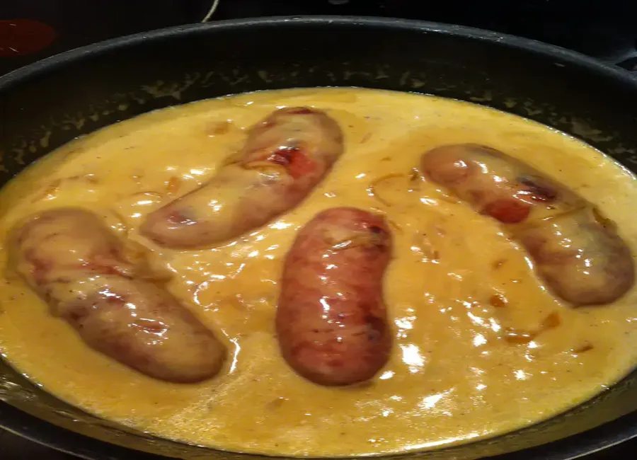 Diots à la moutarde et au miel