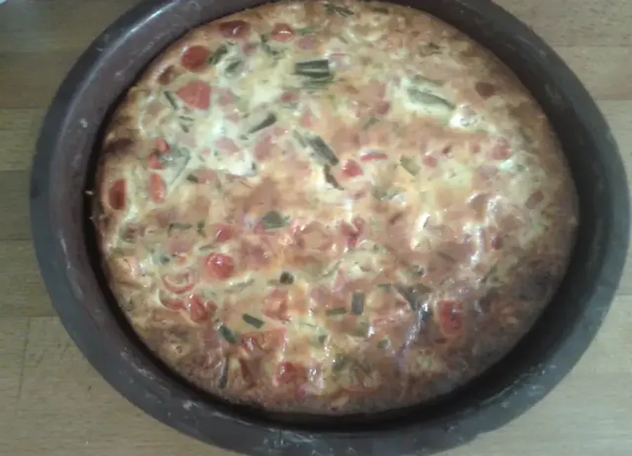 Clafoutis salé et léger !