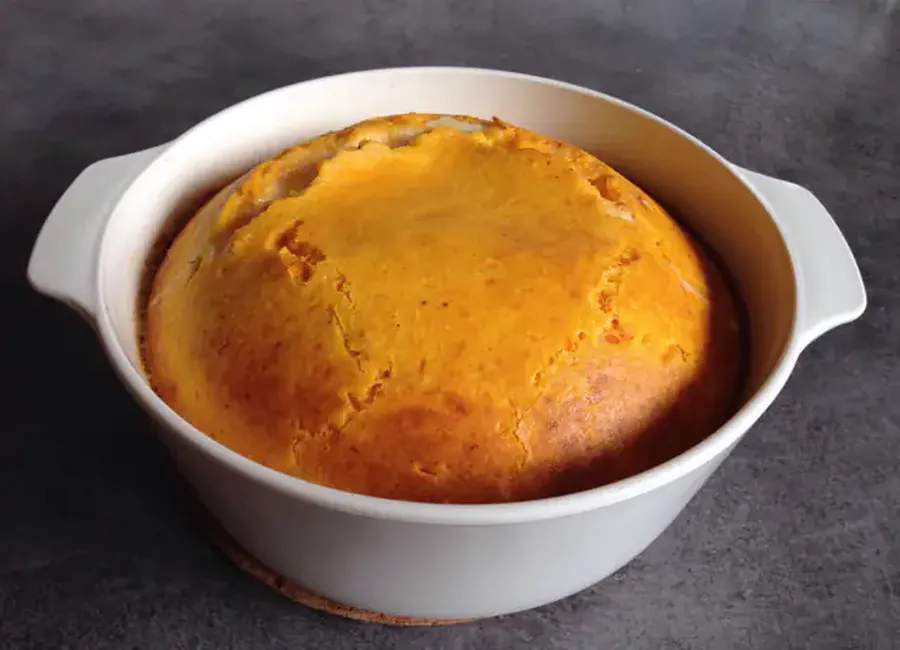 Gâteau de potiron à la semoule