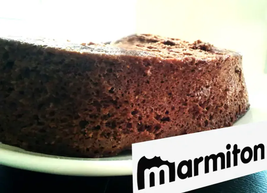 Gâteau au chocolat, sans beurre (au micro-ondes)