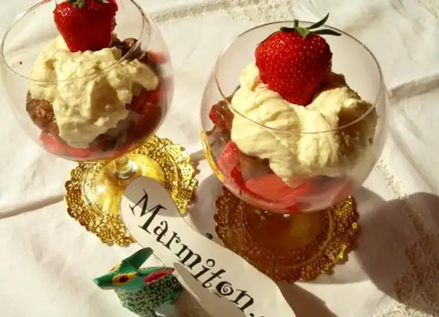 Délice aux fraises facile