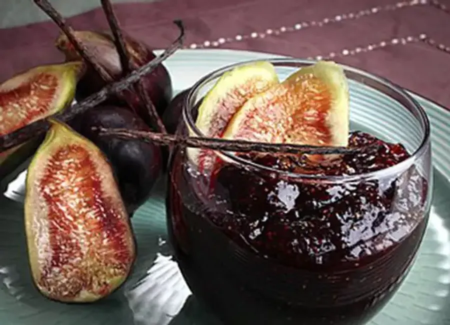 Confiture de figues au miel