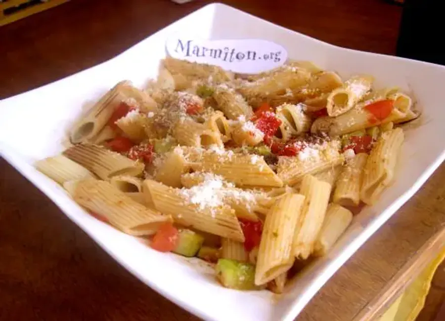 Penne aux courgettes (rapide et léger)
