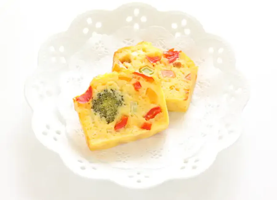 Cake aux légumes et aux saucisses