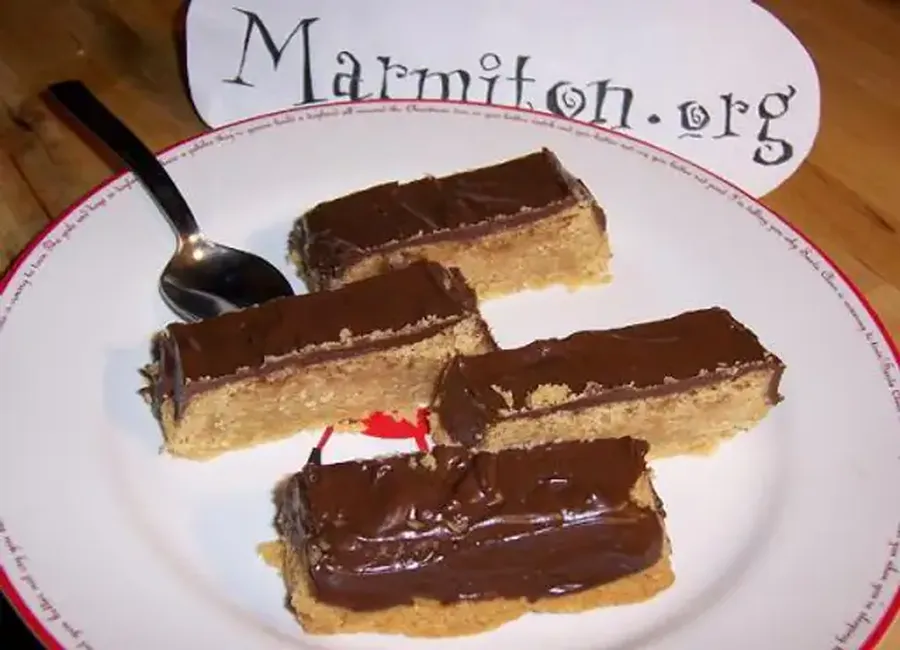Barres chocolat beurre de cacahuètes