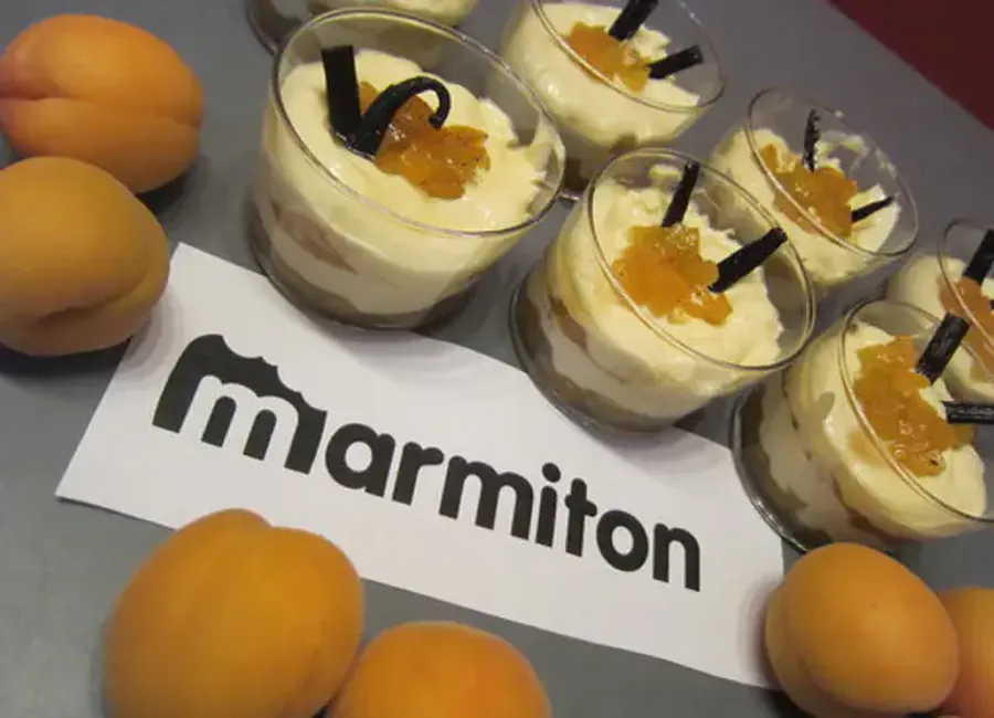 Verrines abricots miel-vanille et mascarpone