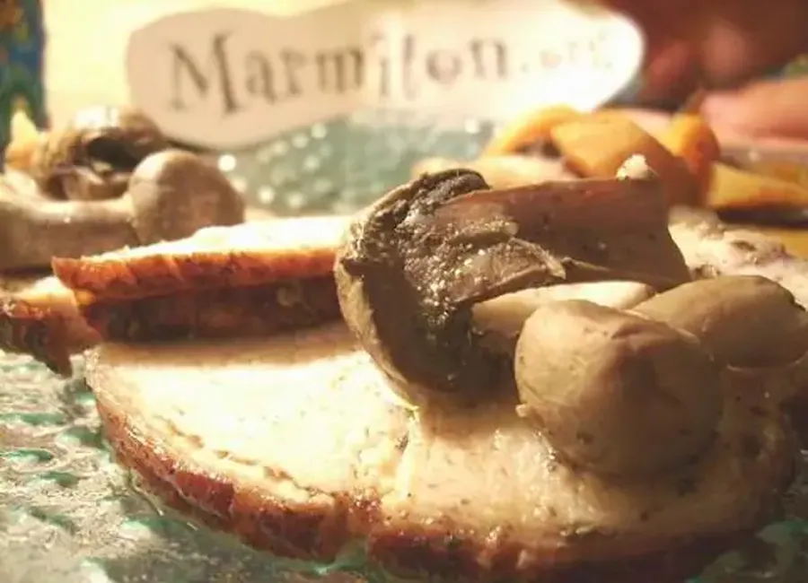 Rôti de porc au cidre