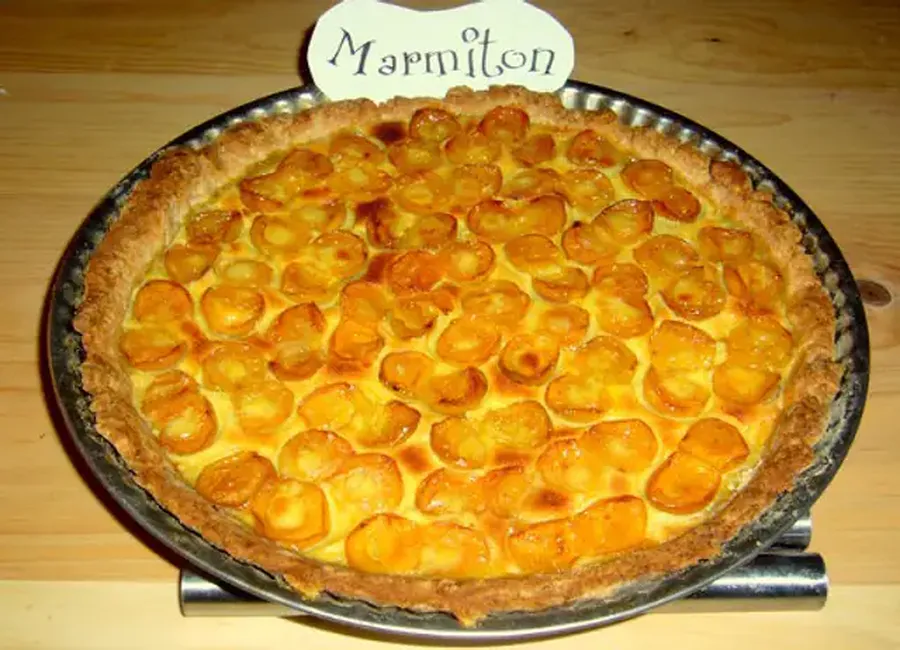 Tarte amandine aux mirabelles rapide