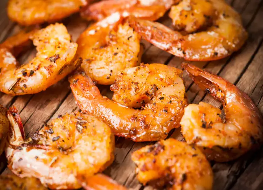Crevettes sautées à l'ail et au citron vert