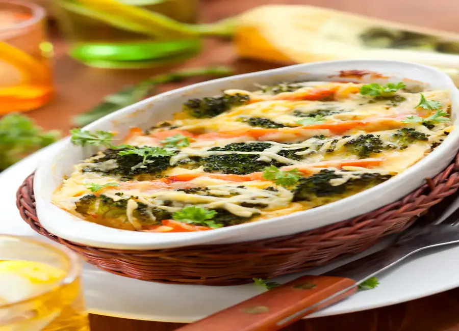 Gratin de saumon aux brocolis et aux pommes de terre