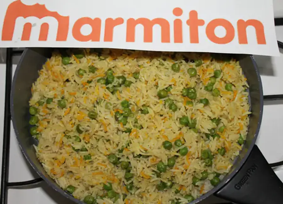 Riz indien aux petits pois