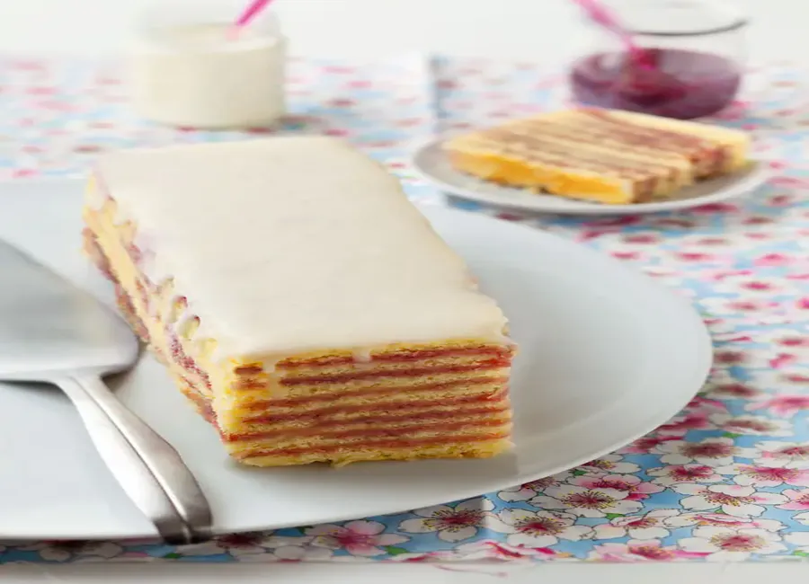Schichttorte de tantine ou gâteau à étages alsacien