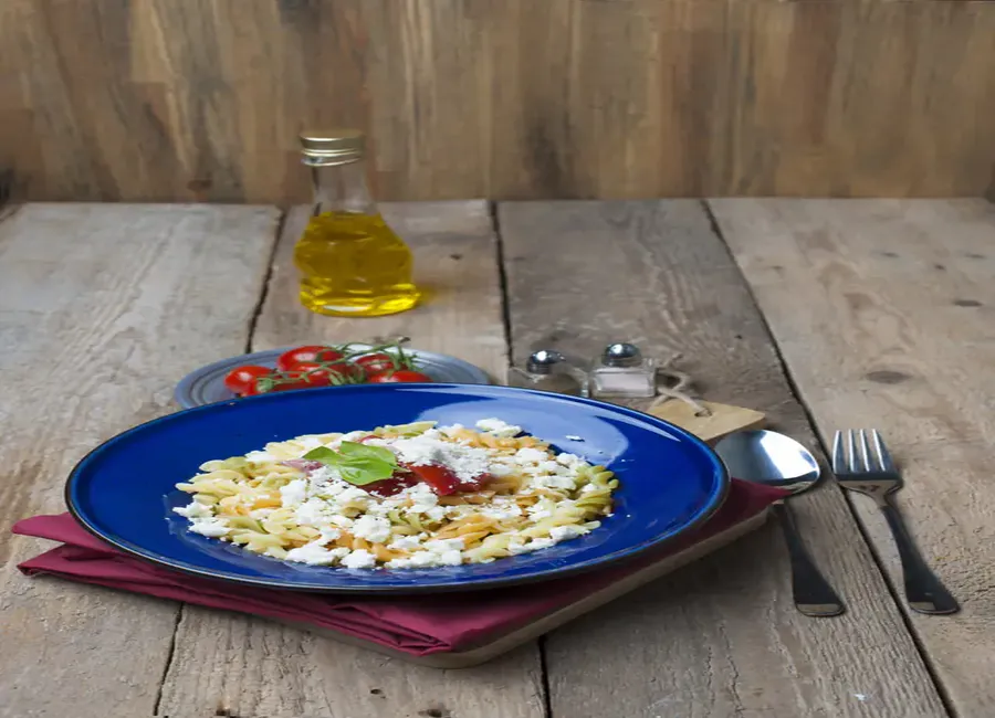 Salade de pâtes au chèvre