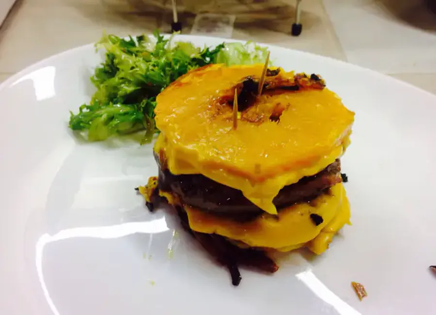 Hamburger butternut