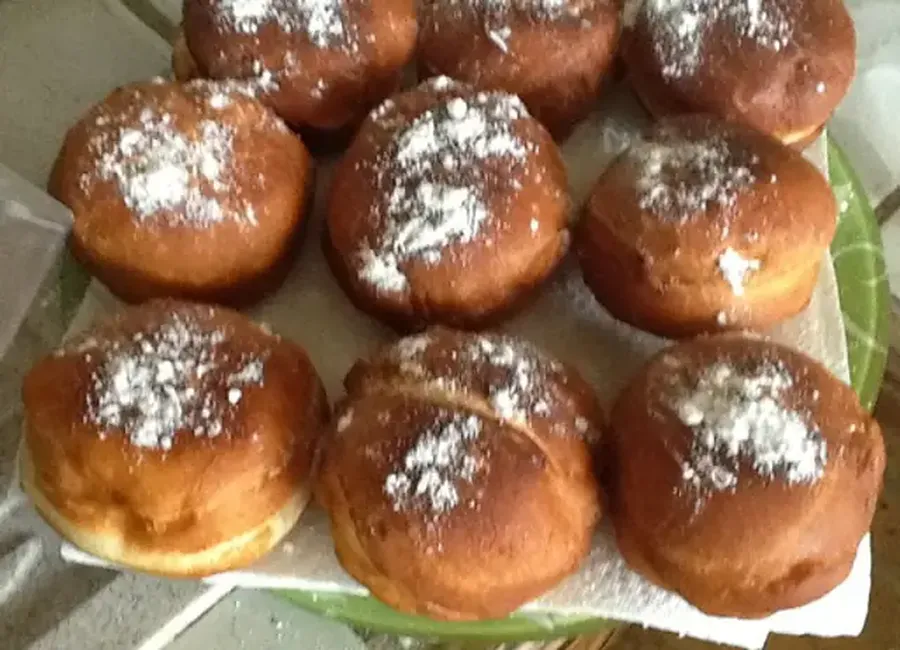 Beignets de confiture ou nutella à la map (machine à pain)