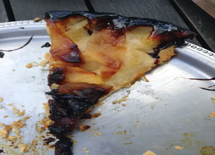 Tarte aux pommes caramélisées