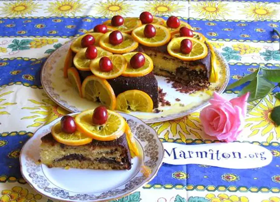 Irrésistible moelleux orange et chocolat