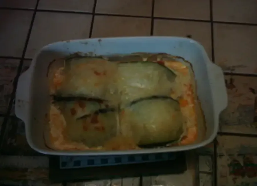 Courgettes en lasagnes, chorizo et chèvre
