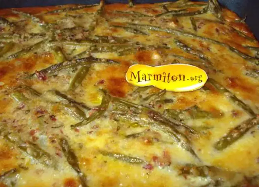 Haricots verts au four