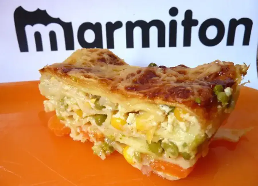 Lasagnes aux légumes sans tomate