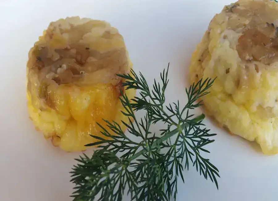 Clafoutis de fenouils au chèvre
