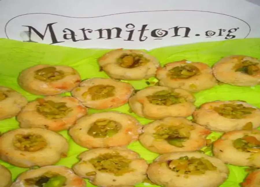 Bouchons d’amandes aux pistaches d’eugénie (3ème rencontre)