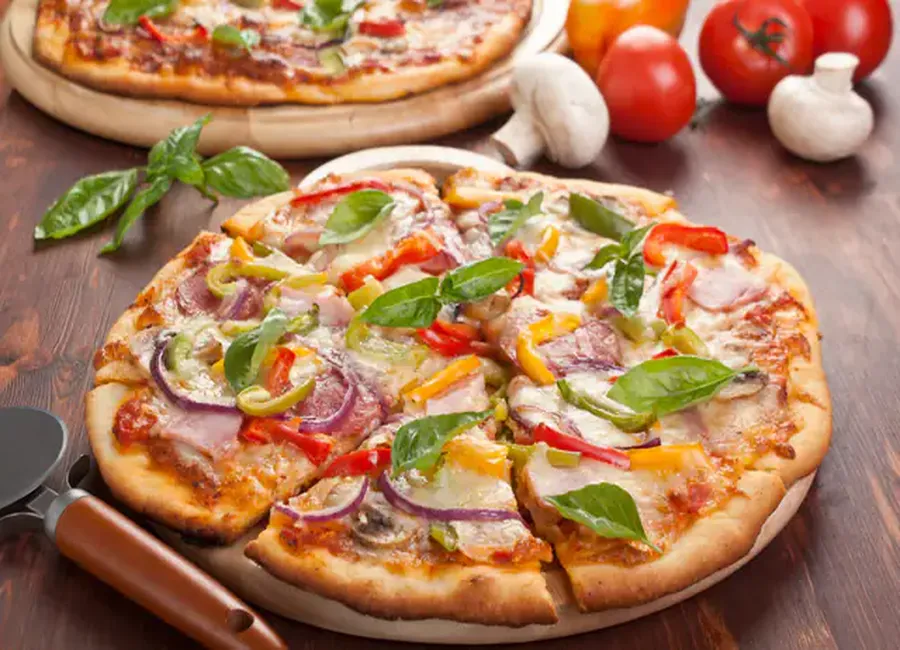 Pizza allégée (sans beurre ni huile)