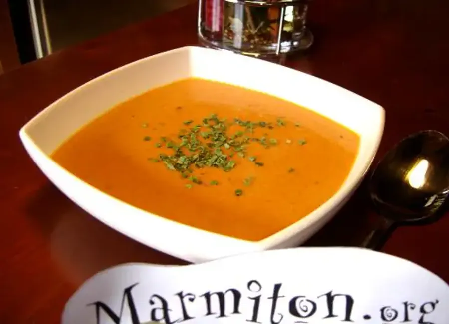 Potage crémeux de tomate (version allégée)