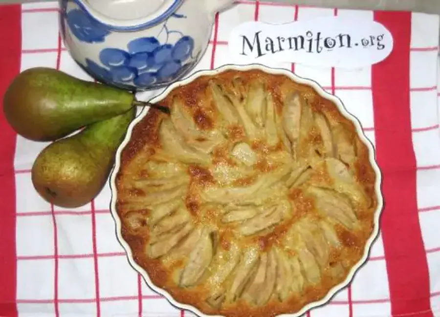 Gâteau aux poires façon clafoutis