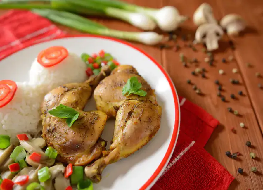 Cuisses de poulet façon grand-mère