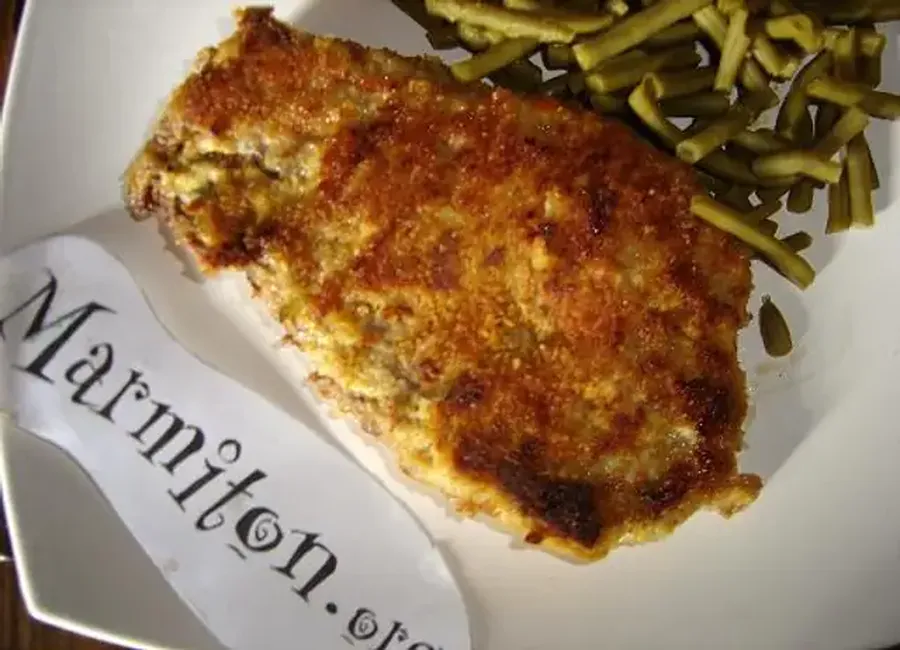 Côtes de porc en gratin