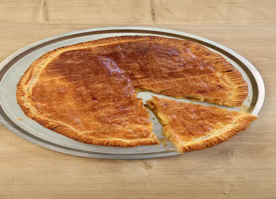 Galette des rois aux pommes