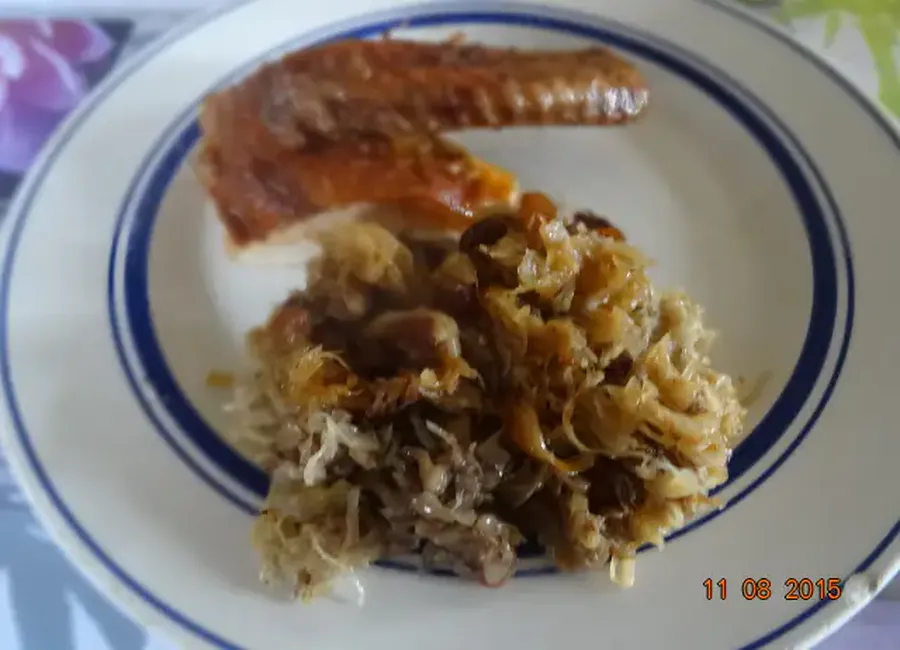Pintade à la choucroute