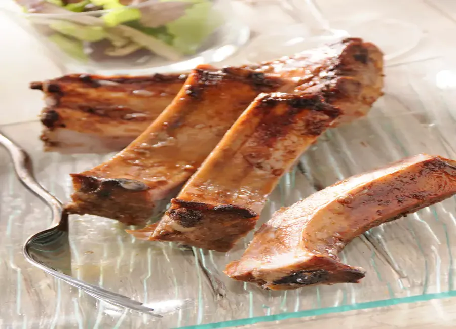 Travers de porc laqués à la chinoise