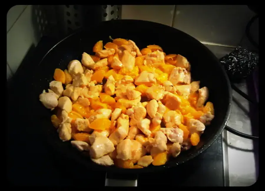 Poulet aux clémentines