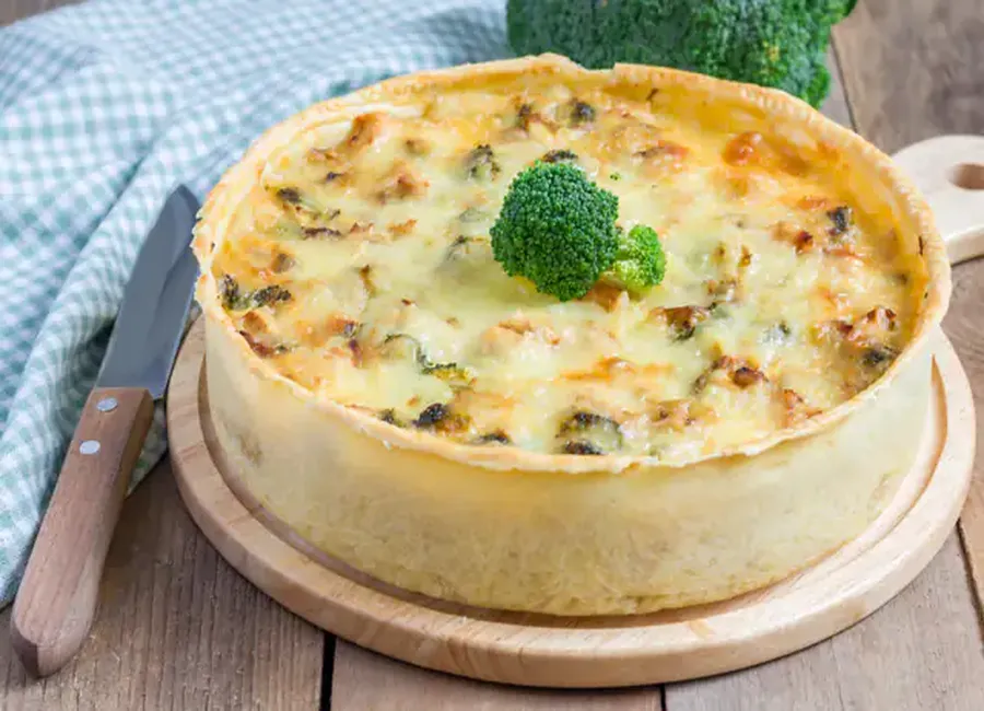 Quiche au chou-fleur