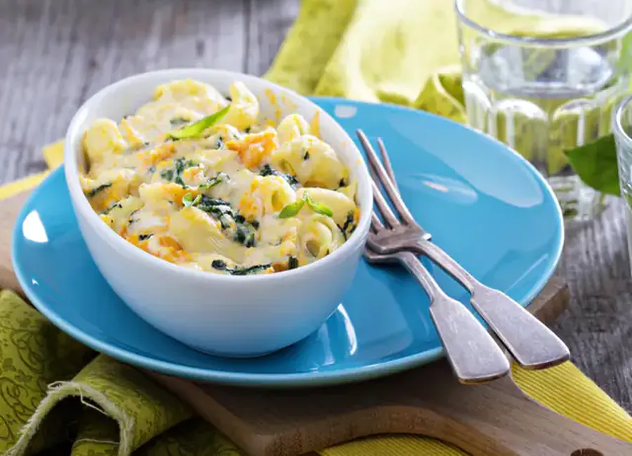Macaronis aux champignons de valérie