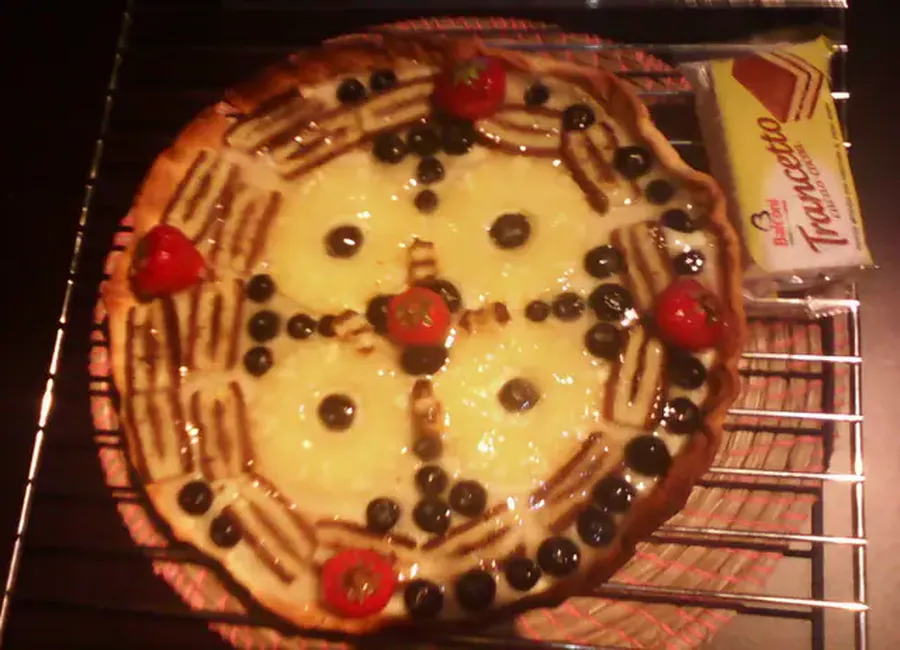 Tarte au cake au chocolat express
