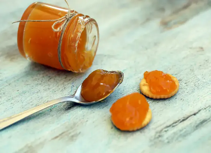 Confiture de pêches et melon